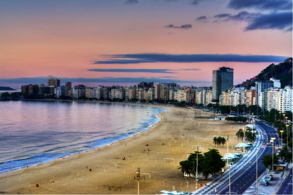 rio de janeiro fim de tarde