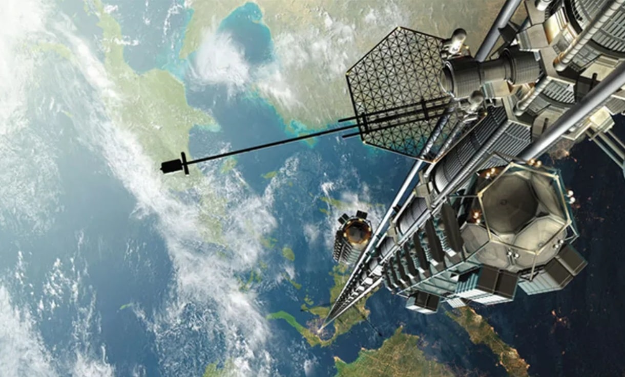 O elevador espacial com 96.000 mil km de comprimento que pode substituir foguetes