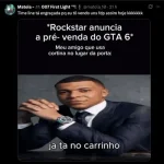 Pré-venda de GTA 6 gera memes sobre preço, versão Deluxe e falta de disco