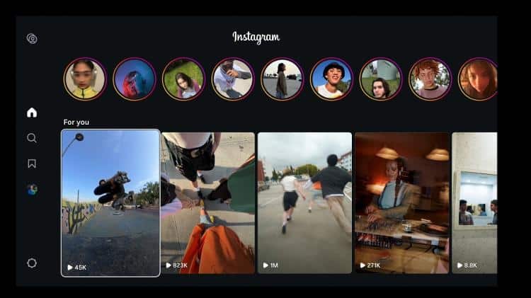Instagram testa versão para TV e entra na disputa com o YouTube ao levar vídeos e conteúdos para smart TVs.