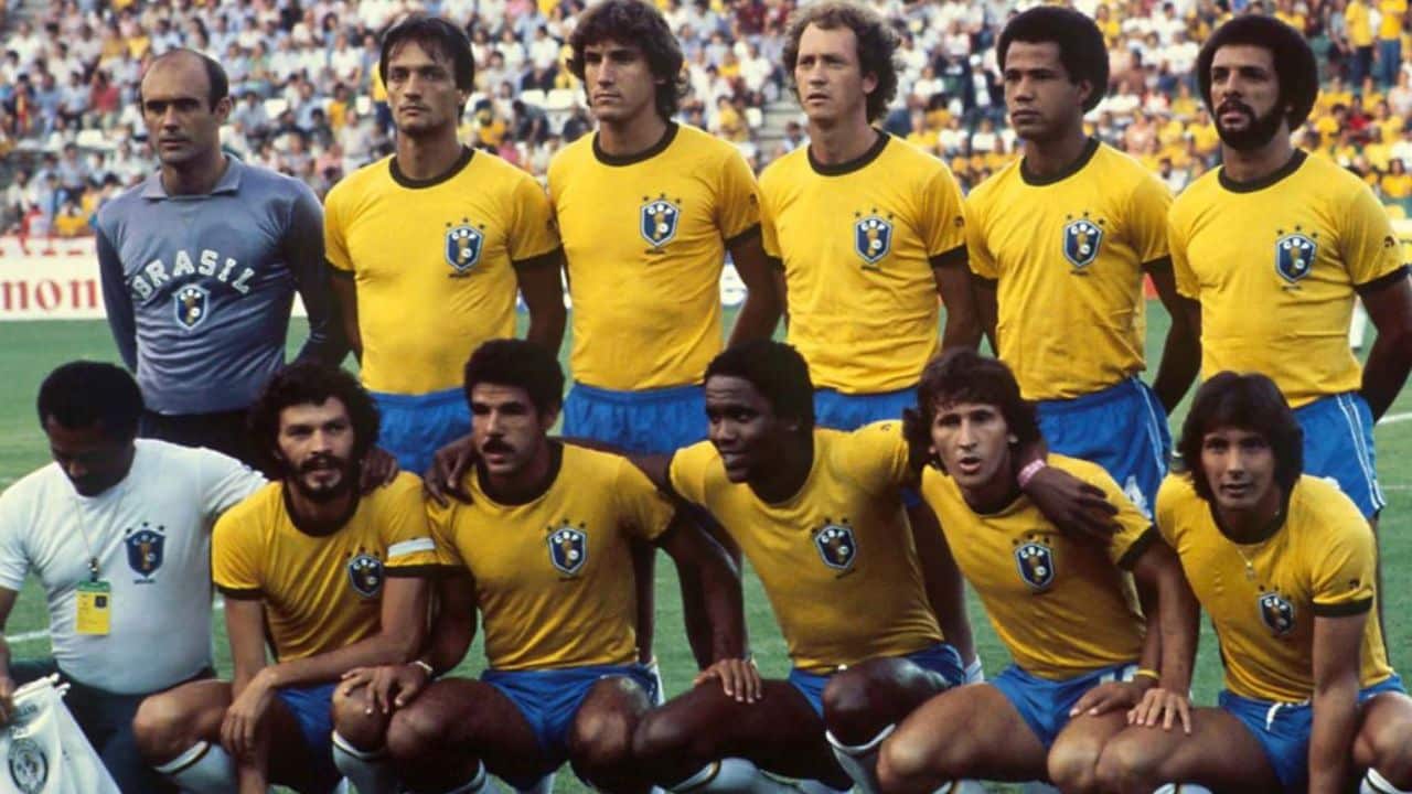 Seleção brasileira de 1982 - Crédito: Getty Images
