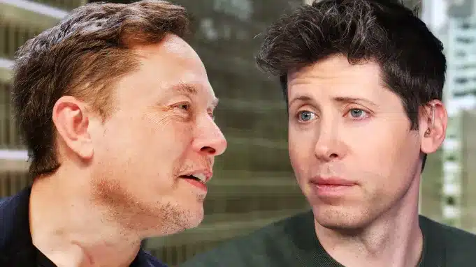Elon Musk e Sam Altman. Foto: Getty Images