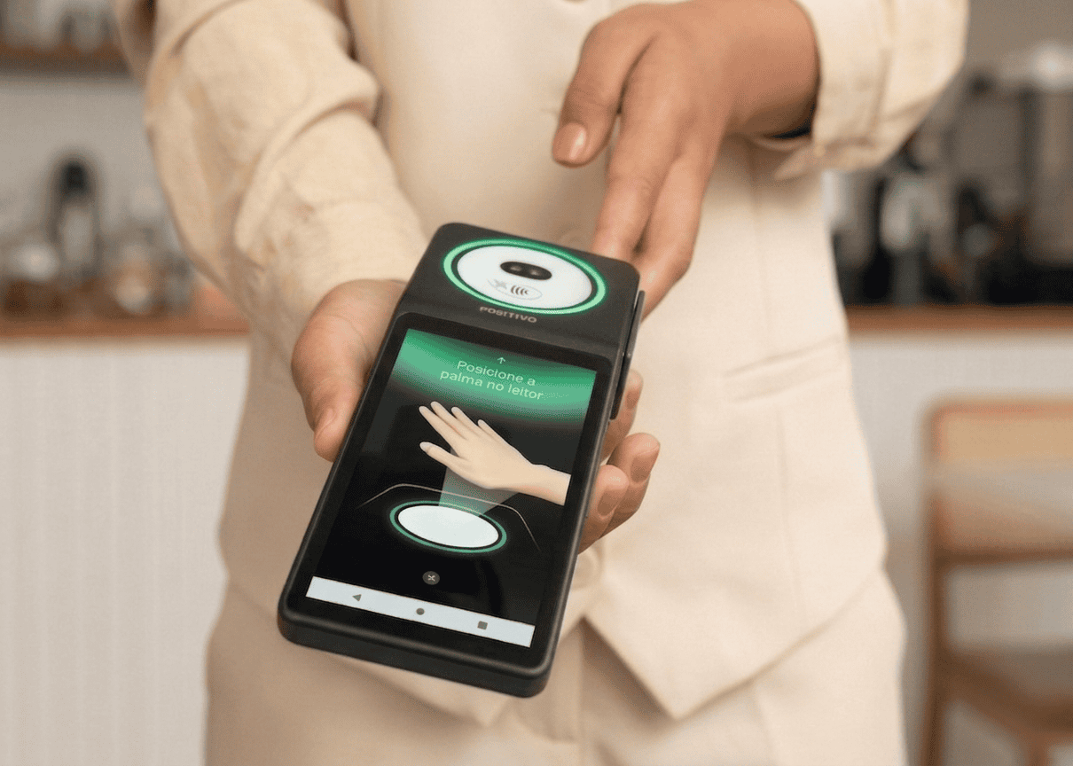 Tecnologia de pagamento pela palma da mão promete mudar a forma como brasileiros realizam compras digitais. Foto: Reprodução.