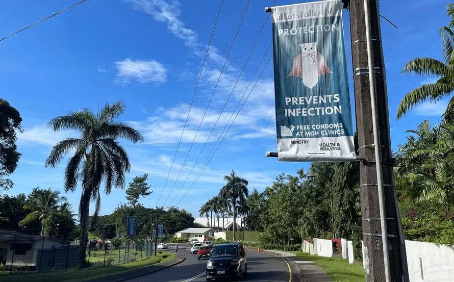 Fiji declarou uma crise nacional de HIV após registrar forte aumento nos novos diagnósticos. Foto: Reprodução.